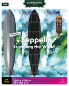 Cthulhu Maps - 004 - A Zeppelin travelling the World