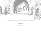 Campaign Resources: Nakano Dai-Suba Rules Supplement