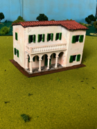 Italian Building with Colonnade 25mm