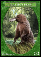 Platypus Bear Token Sheet