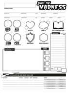 Into the Madness - Character Sheet