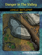 Danger in The Valley - Jungle Battlemap