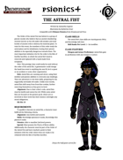 The Order of the Astral Fist