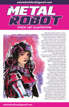 Female Space Explorer