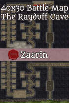 40x30 Fantasy Battle Map - The Rayduff Cave