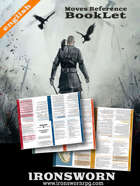 Ironsworn: Travel cards -English- BookLet format (booklet)