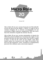 Micro Role 20