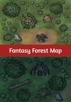 Fantasy Forest Map
