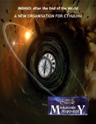 Miskatonic Repository INDIGO: A Time Travel Organisation