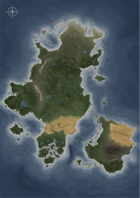 Fantasy World Map