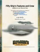 50 Ship's Features and Crew