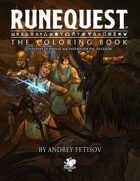 The RuneQuest Coloring Book