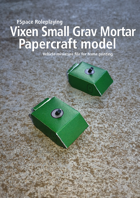 Vixen Small Grav Mortar Papercraft model