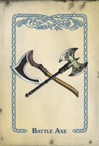 Torchbearer Player's Deck: Weapons Set