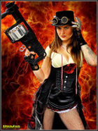 DunJon Poster JPG #105 (Steam Punk Gunner)