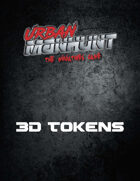 Urban Manhunt: 3D Tokens