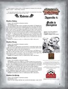 Leagues of Gothic Horror Appendix 2: Guide to Vampires