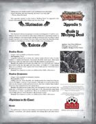 Leagues of Gothic Horror Appendix 3: Guide to Walking Dead