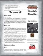 Leagues of Gothic Horror Appendix 7: Guide to Shapeshifters