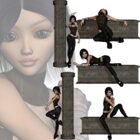 Goth Chick Cliparts