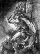 Barbarian clip art image