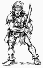 Hobgoblin robber clip art image