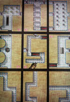 Egyptian style Room Cards for 4AD
