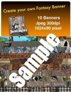 Fantasy Banners or Page Separators Volume 6 Witchy