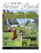 "Create your own Image" Grass Patch Clipart