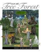 "Create your own Image" Tree Forest Clipart