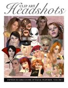 Headshots Clipart Volume 1