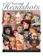 Headshots Clipart Volume 3