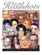 Headshots Clipart Volume 4