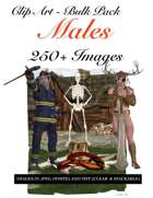 250 Males Clip Art