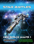 Star Battles: Hex Space Maps 1 (Starfinder RPG)