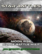 Star Battles: Moon Rise Space Battle Map (VTT)