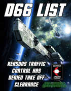 d66 Reasons Traffic Control has Denied Take Off Clearance