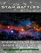 Star Battles: Starfield & Nebula Space Battle Map (VTT)