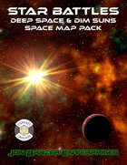 Star Battles: Deep Space and Dim Stars Space Map Pack (Fantasy Grounds)