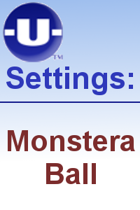 -U- Settings: Monstera Ball