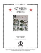 Gear Krieg Card Model: G-27
