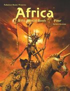 Rifts® World Book Four: Africa™ - Fred Fields Cover