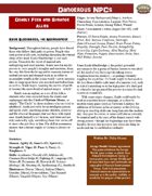 Dangerous NPCs: Kaide Blackbridge, the Necromancer