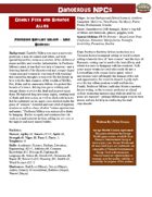 Dangerous NPCs: Professor Bartleby Milton - Mad Scientist