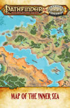 Pathfinder® for Savage Worlds Inner Sea Map