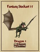 Fantasy Stockart 15: Dragon 1