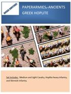 Paperarmies - Ancients Greek Hoplites
