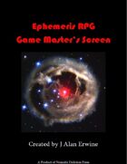 Ephemeris GM's Screen