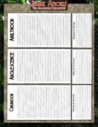 Dark Aeons Persona Background Sheet
