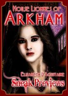 Arkham: City of Secrets - House Lionnes: Elizabeth D'Aquitaine